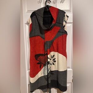 ♥️ Lace - Multicolor Artistic Tunic Top